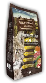 Natural Woodland Backwoods Diet Cat & Kitten /vepřové/5 kg